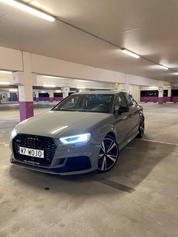 AUDI RS3, limousine, nardo grey